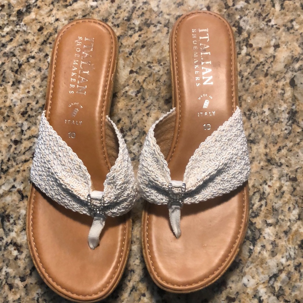 Italian Shoemakers wedge sandal